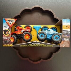 Monster Jam Monster Truck ~ El Toro Loco & Megalodon Build & Rebuild